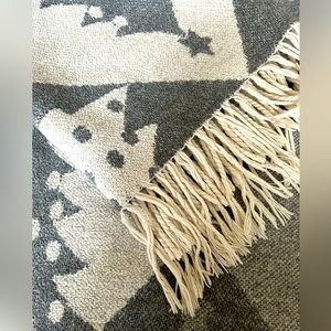 Blanket/ throw, Christmas trees, Made in Portugal, 50”x67”